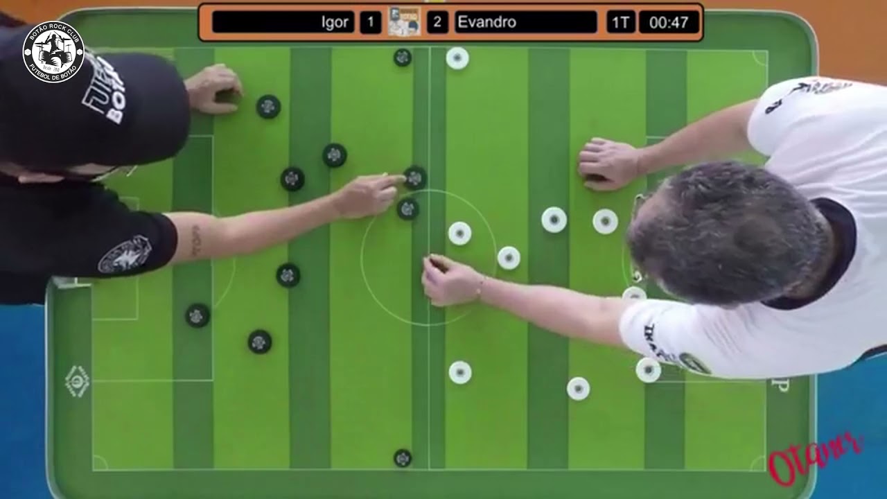 Igor X Evandro - Futebol de Botão - Modalidade 12 Toques