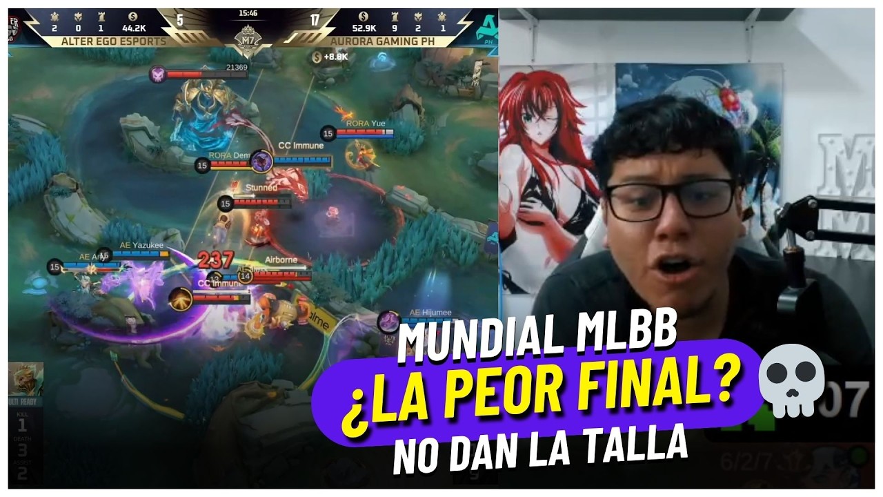 UNA FINAL QUE PROMETÍA CAE DEMASIADO RÁPIDO 😱 | ANALISIS: AURORA PH VS ALTER EGO - PARTE 1