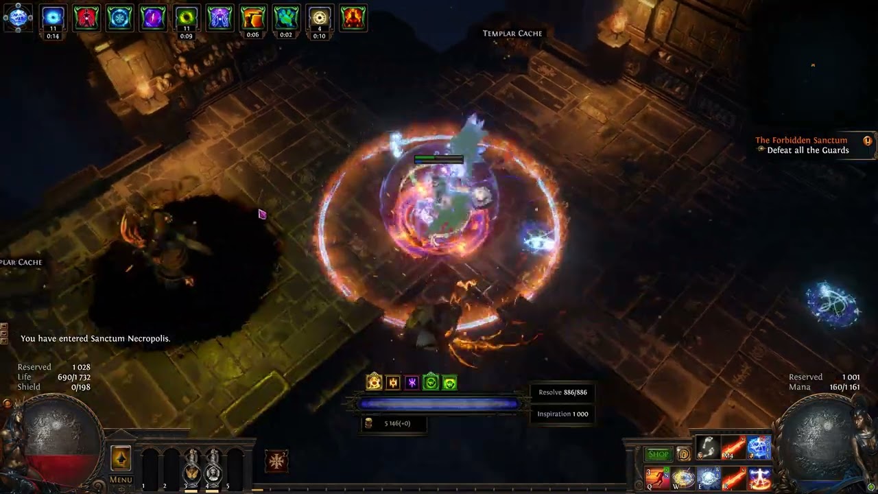 Poe 3.20 sanctum Storm brand assassin