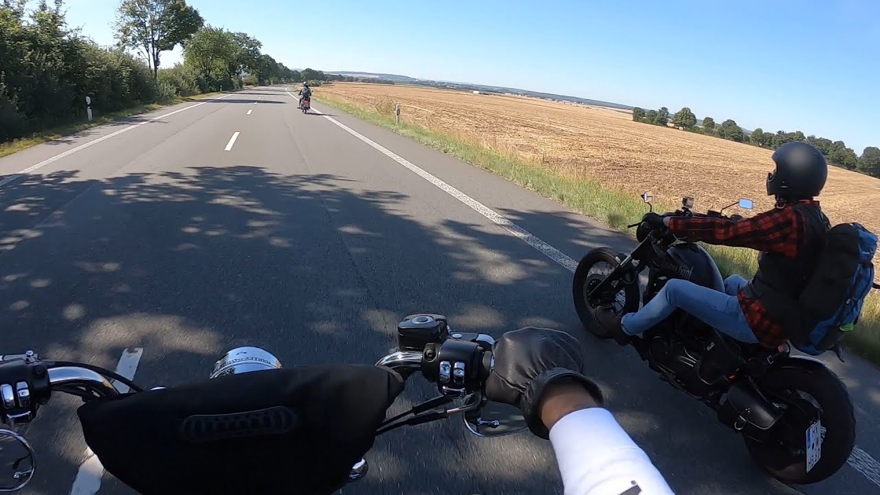 Mit der Harley & Honda durchs Sauerland