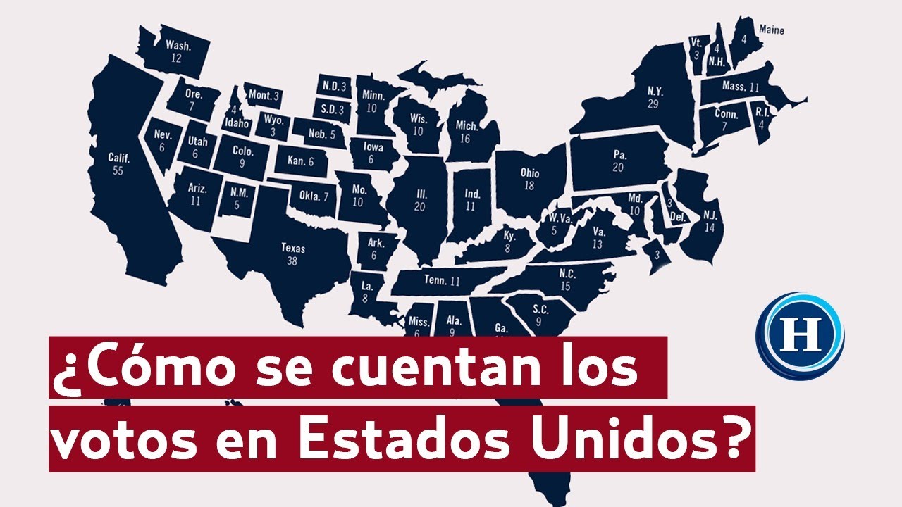 #TeLoExplicamos | ¿Cómo se cuentan los votos en EU? Diferencias entre voto popular y voto electoral.