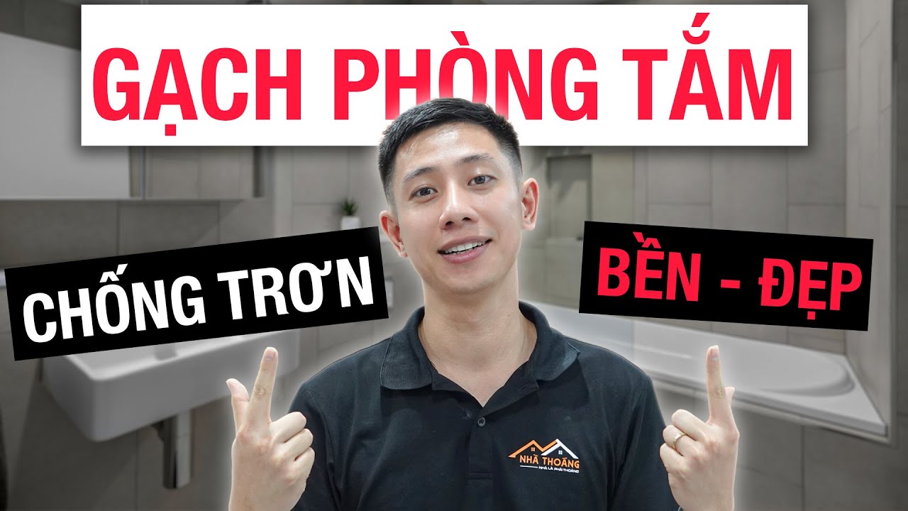 Gạch Phòng Tắm: Cách Chọn Gạch Lát Nền, Gạch Ốp Tường Phòng Tắm ĐÚNG CÁCH