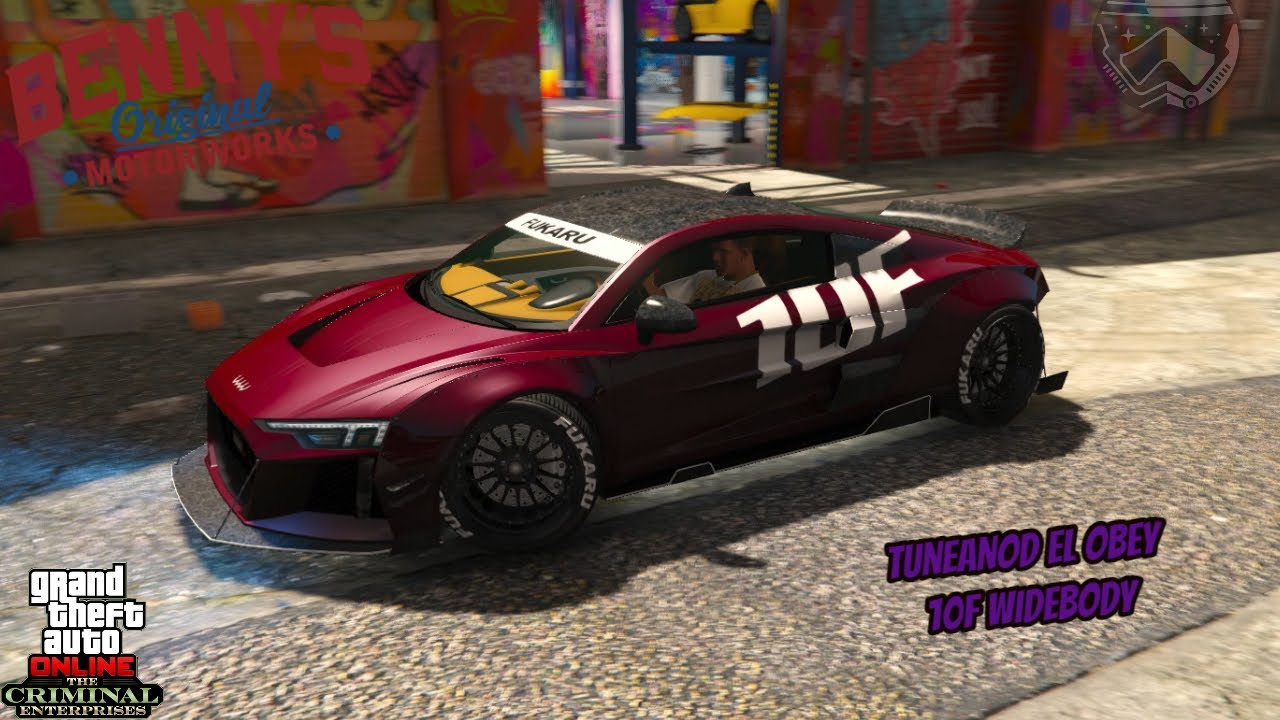 GTA V | Tuneando el *NUEVO* Obey 10F Widebody (DLC The Criminal Enterprises)