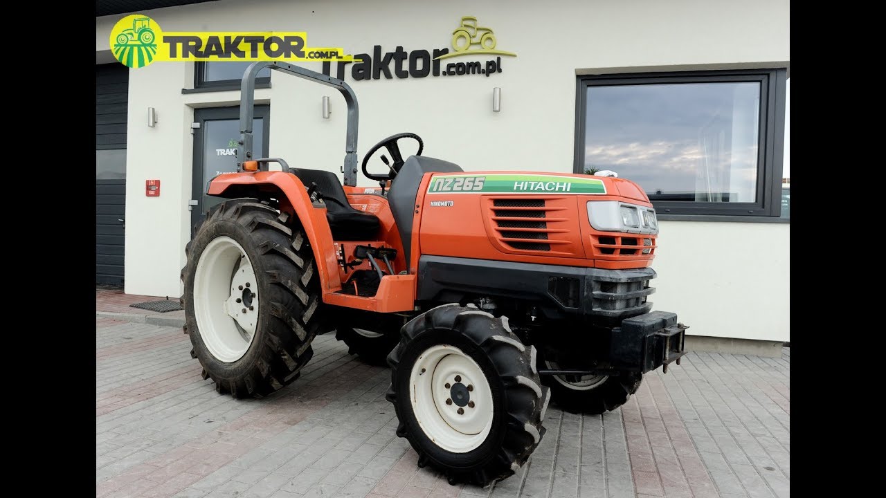 Hinomoto NZ265 Hitachi 4x4 26KM japoński ciągnik TRAKTOR.COM.PL