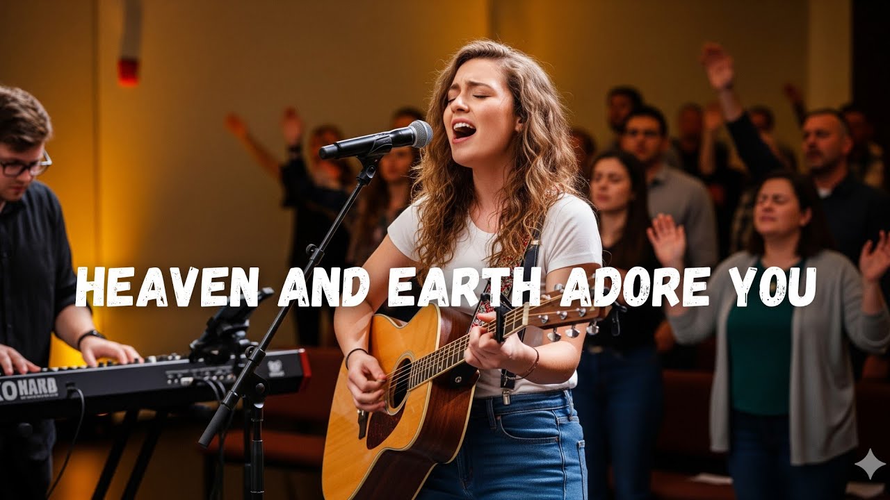 Heaven and Earth Adore You – Powerful Christian Worship Song 2025