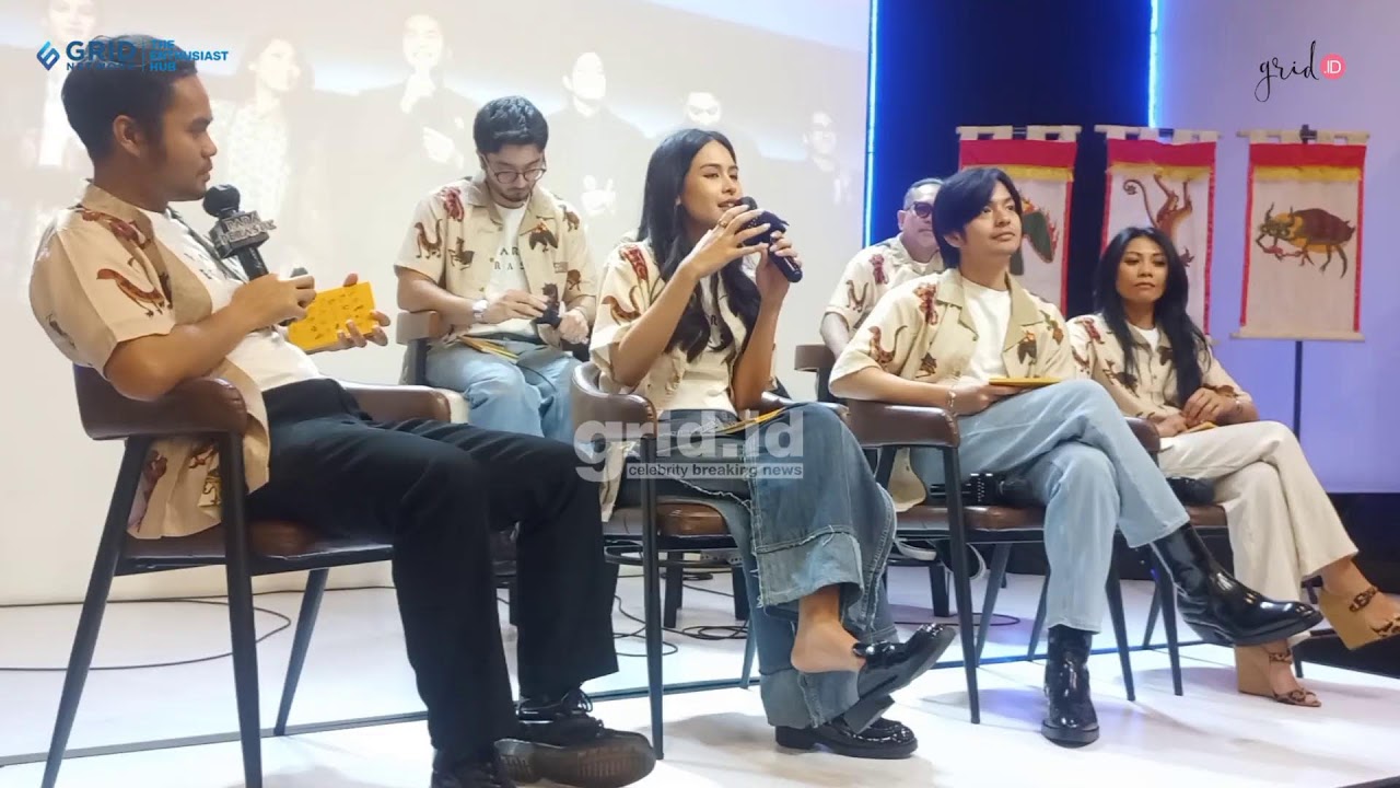 🔴LIVE GRID.ID: Anggun, Angga Yunanda, Hingga Maudy Ayunda Cerita Pembuatan Film Para Perasuk