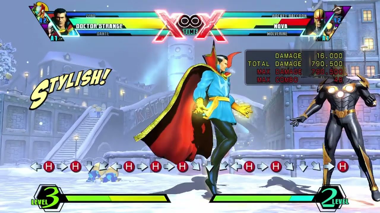 UMVC3: Doctor Strange Solo Conversions
