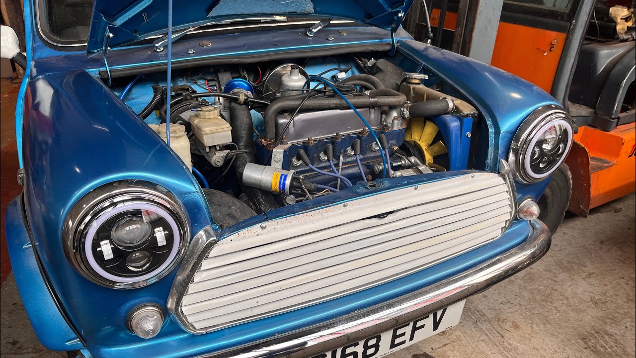Classic mini LED headlight upgrade