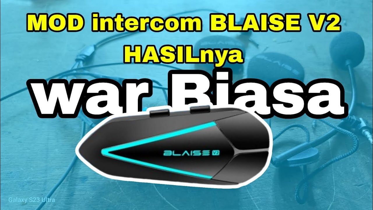 Mod intercom BLAISE V2 BUAT KE INSTA 360 X4