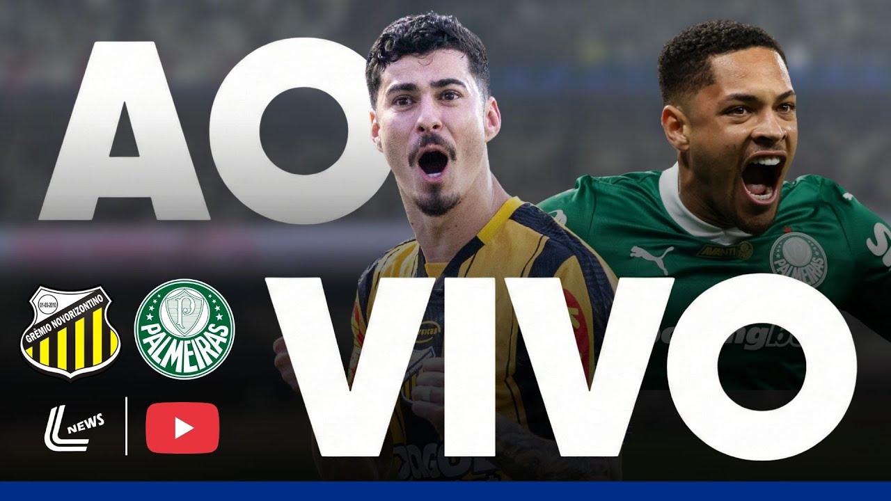 NOVORIZONTINO X PALMEIRAS AO VIVO DIRETO DO EST&Aacute;DIO - FINAL DO PAULIST&Atilde;O AO VIVO  JOGO DO PALMEIRAS