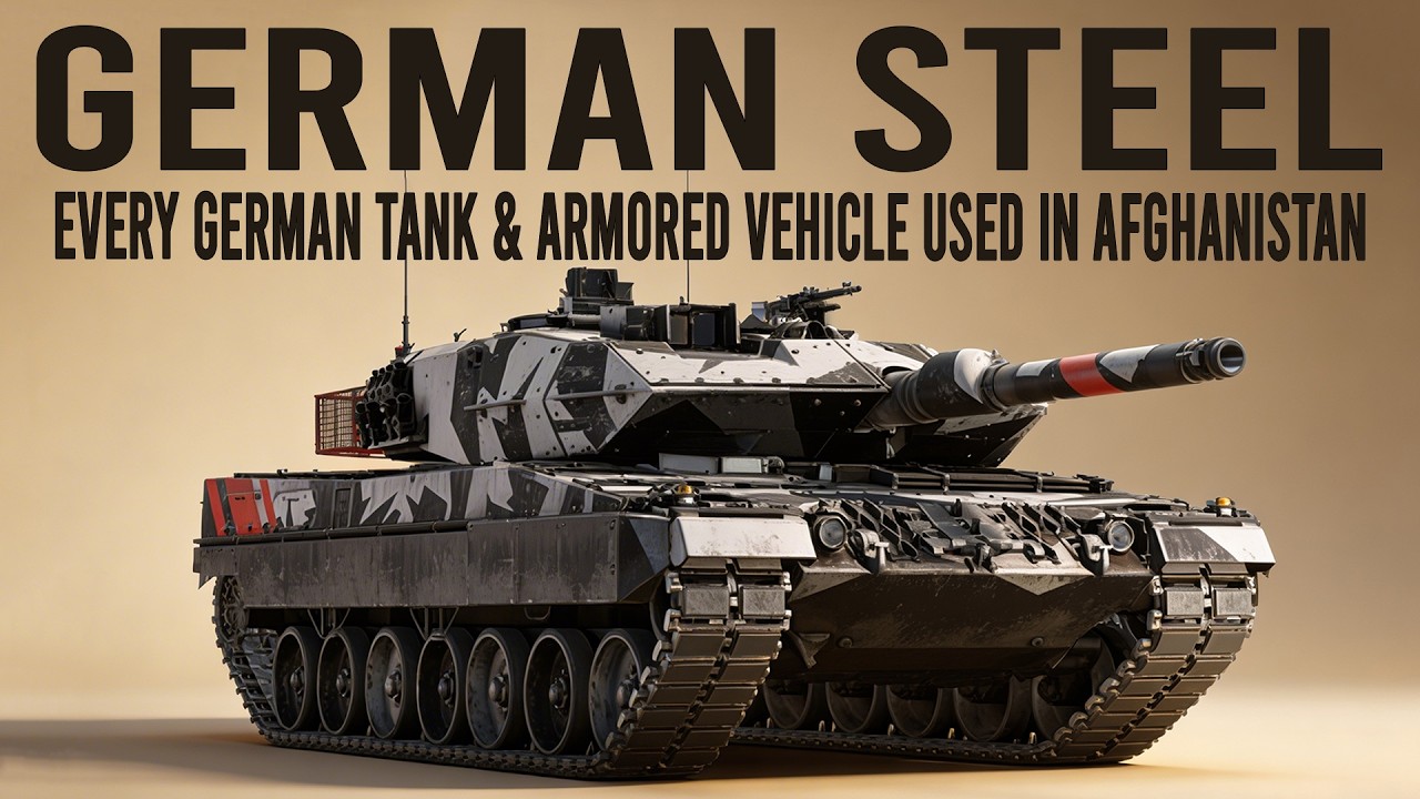 Every German Tank & Armored Vehicle Used in Afghanistan