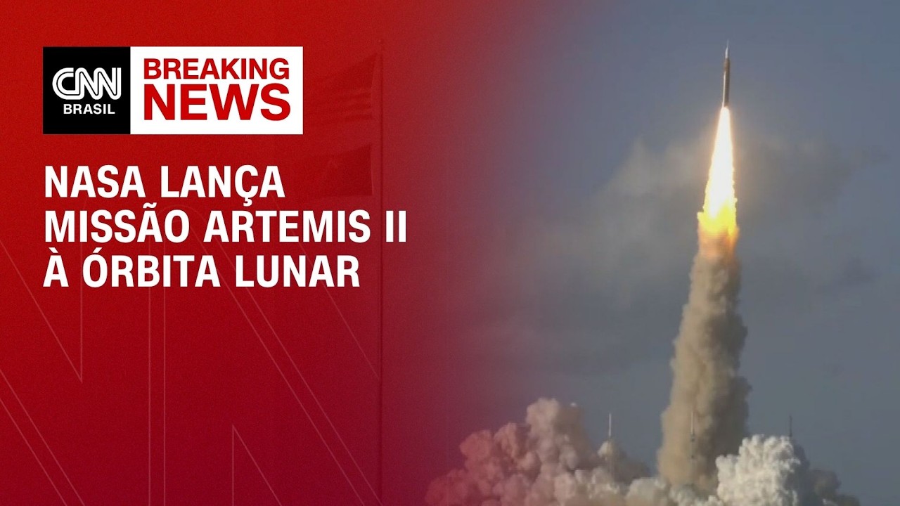 Veja o lan&ccedil;amento da miss&atilde;o Artemis II | HORA H