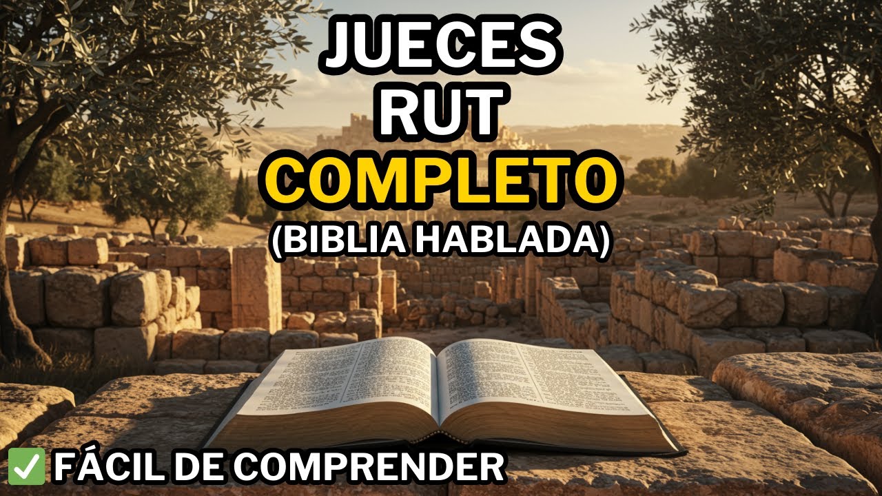 Libro de Jueces y Rut | Versión Fácil de Entender | Biblia Hablada | Biblia en audio español