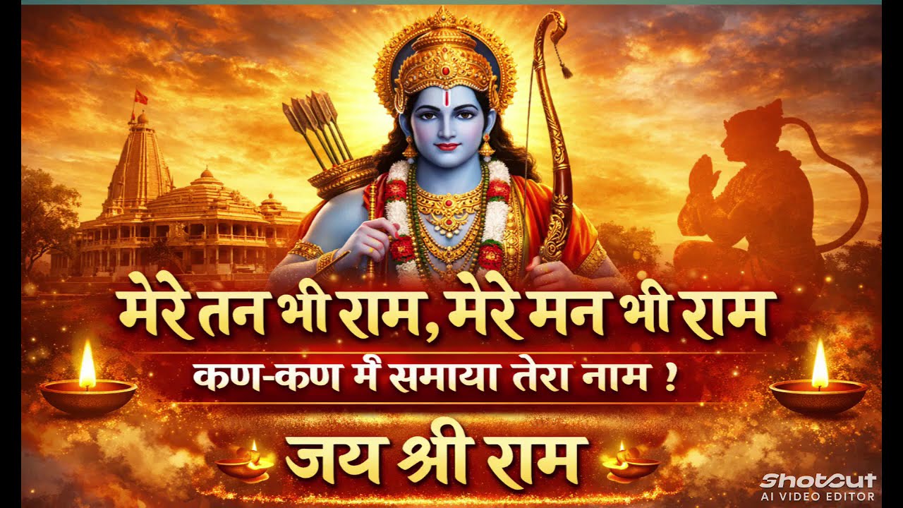 🎵 “मेरे तन भी राम, मेरे मन भी राम” 🎵Bahut hi sundar bjan@YadavMusicCompany12 
