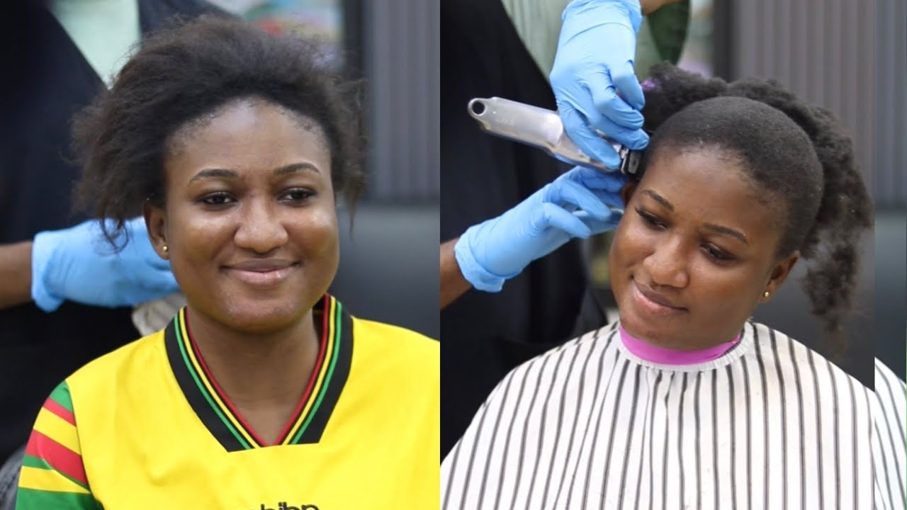 She cut off her permed hair… then went BLONDE 😳🔥 | Full transformation