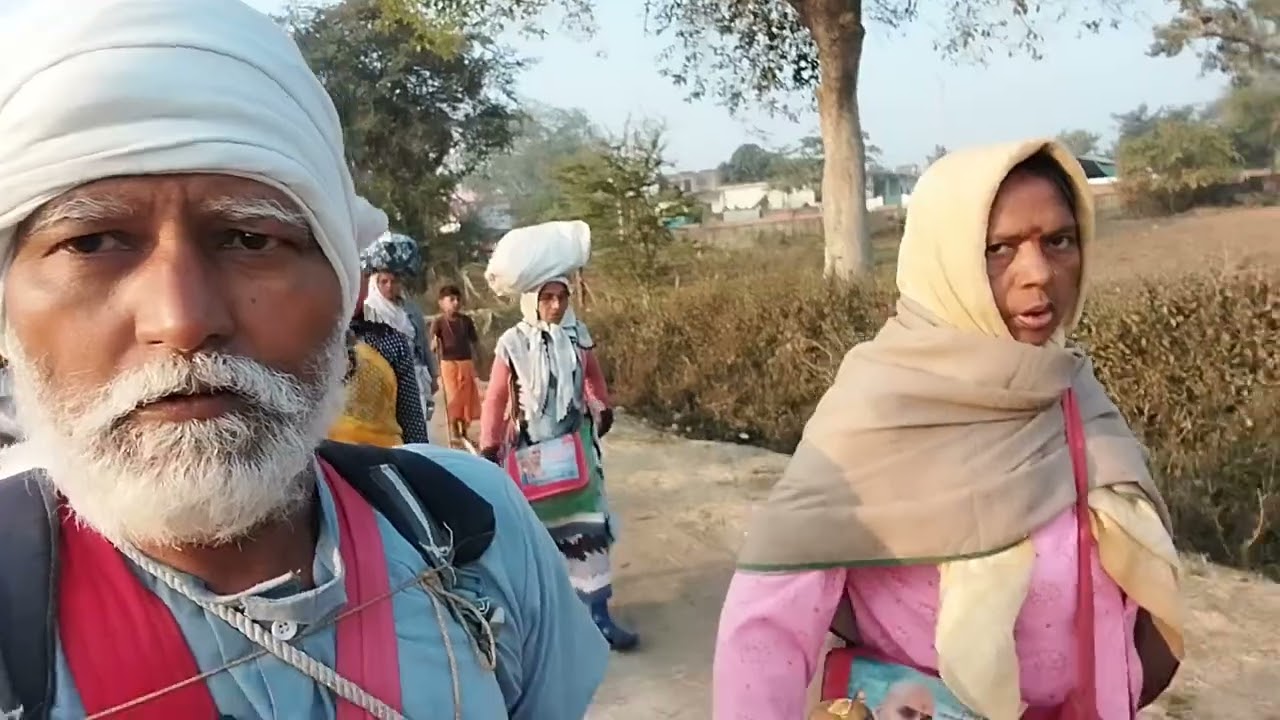 दादा गुरु के साथ नर्मदा परिक्रमा 12–13 जनवरी 2026  बुधनी से जैत (जयंती तीर्थ) शिवराज जी का गांव
