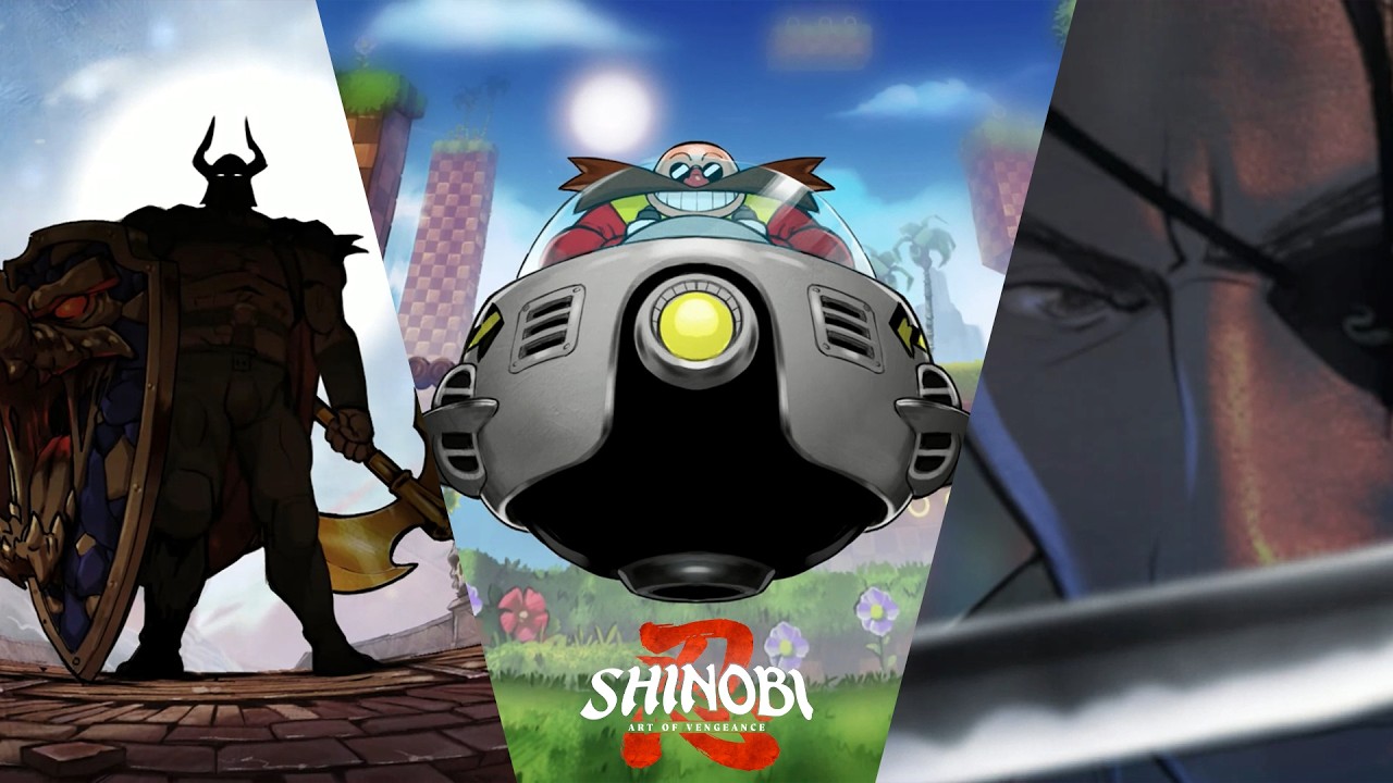 Shinobi: Art of Vengeance SEGA Villains DLC - All Boss Fights & Ending