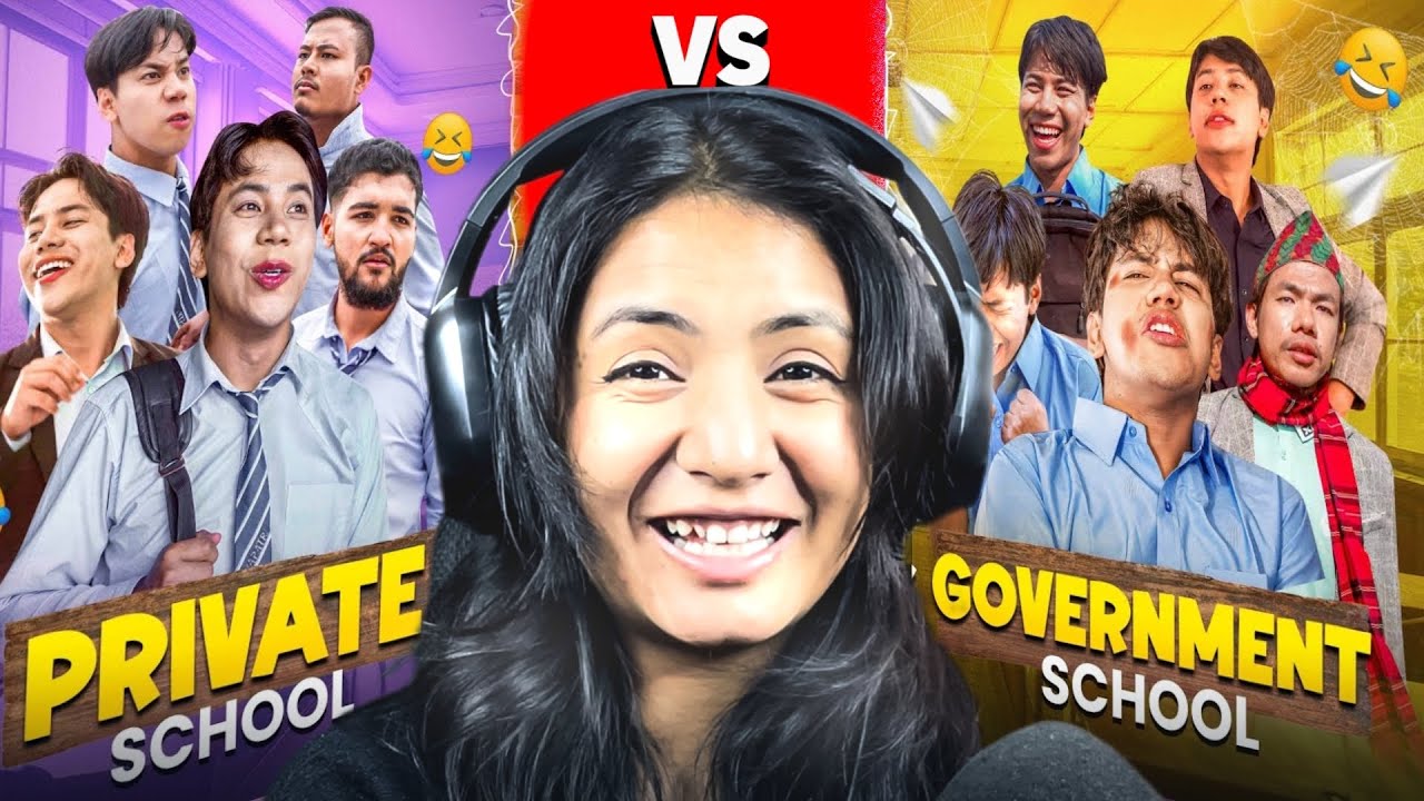 REACTING TO PRIVATE SCHOOL V/S GOVERMENT SCHOOL by @JerryLimbu