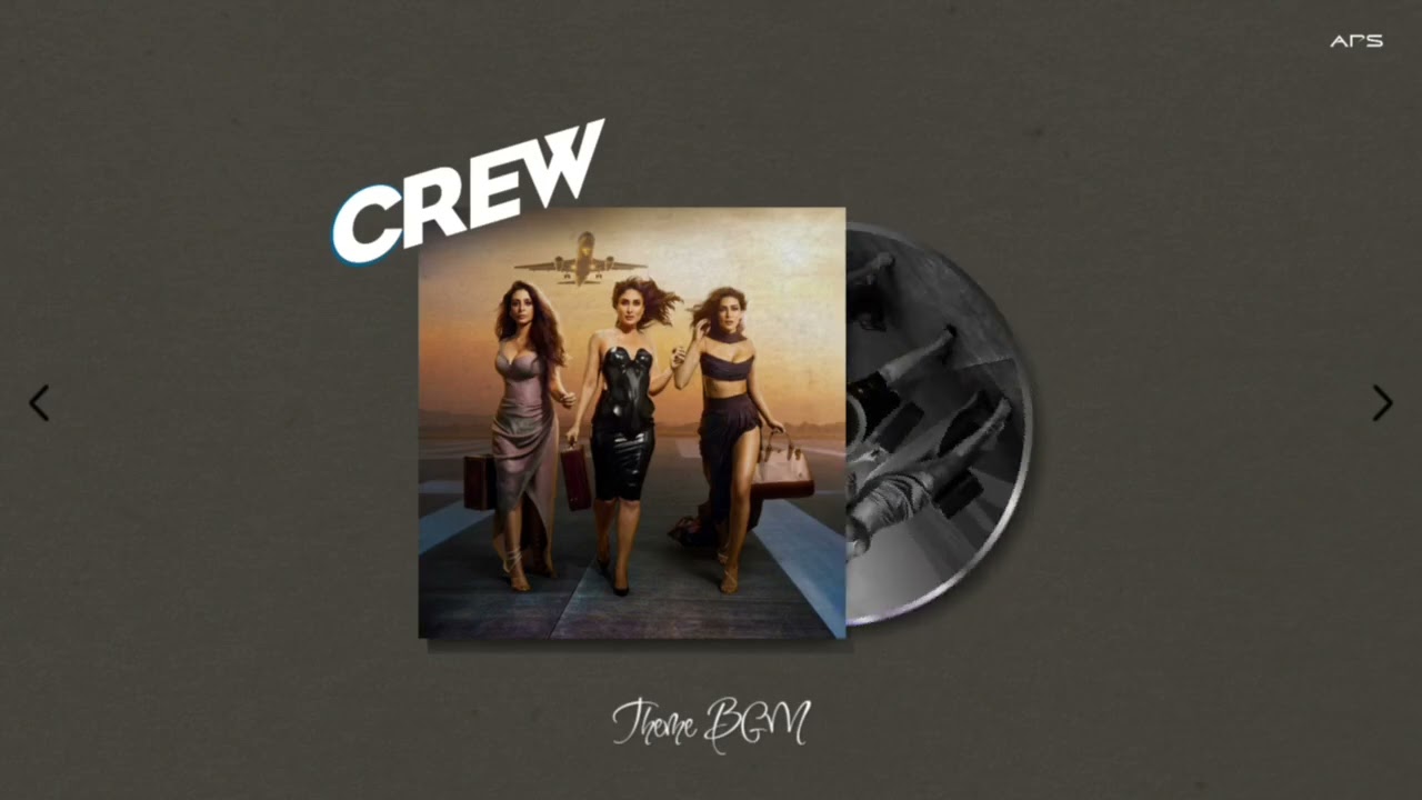CREW - Theme BGM | Tabu, Kareena Kapoor Khan, Kriti Sanon, Rhea Kapoor | Netflix