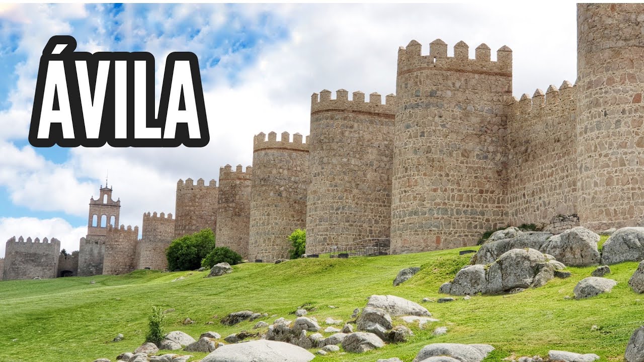 ÁVILA 🇪🇸 La ciudad medieval con la muralla mejor conservada de España 🏛 Patrimonio de la Humanidad