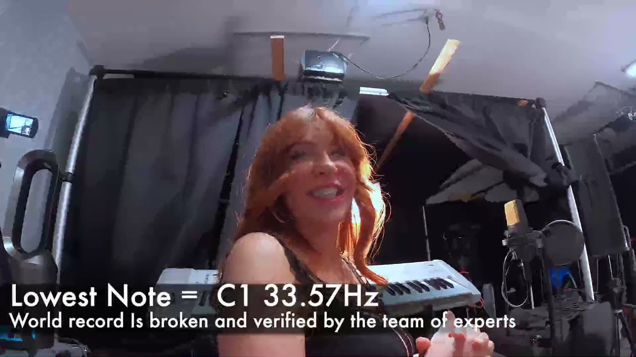 Joy Chapman Breaks Guinness World Record Female Lowest Note