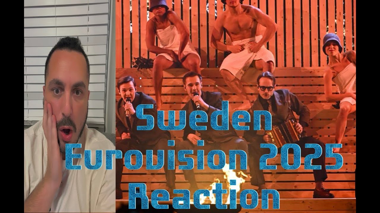 Reacting to KAJ - Bara Bada Bastu | Sweden 🇸🇪 | #eurovision2025