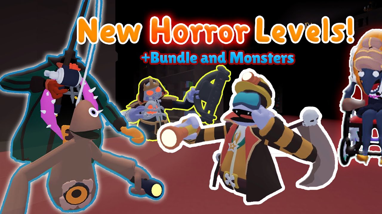 NEW Yeeps Horror Levels Update!!🎃🔦 (New Monsters, Gadgets, Bundle, and Flashlights)
