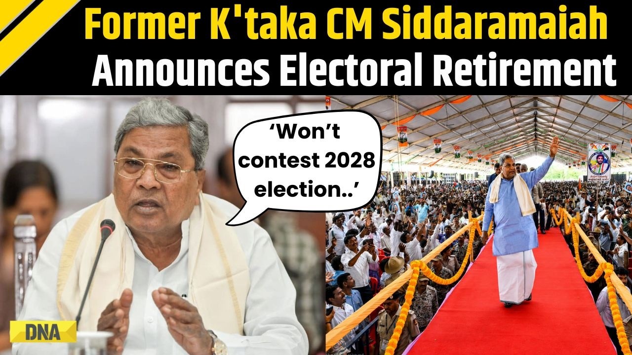 Karnataka News: 'Politics Is Polluted'; Former CM Siddaramaiah On Retirement From Electoral Polls
