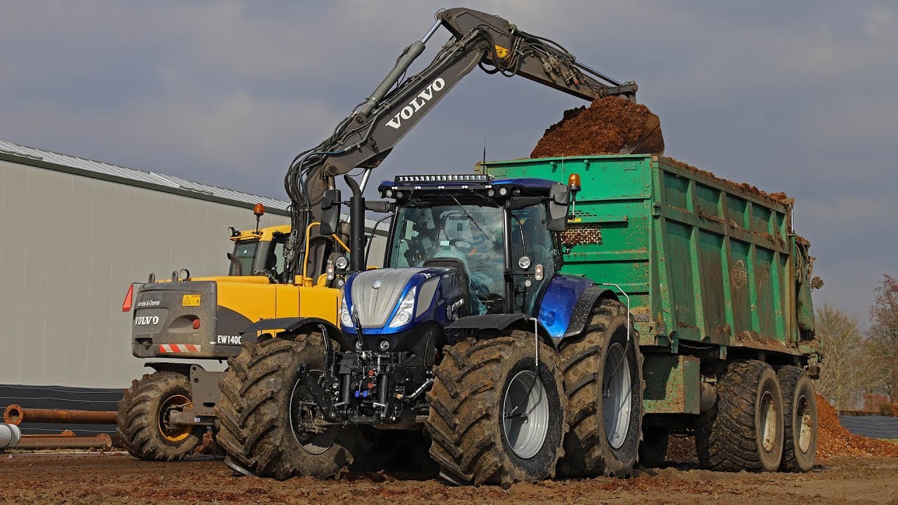 *NEW* New Holland T7.270 Blue Power & Tebbe HS 220 | Muck 2018