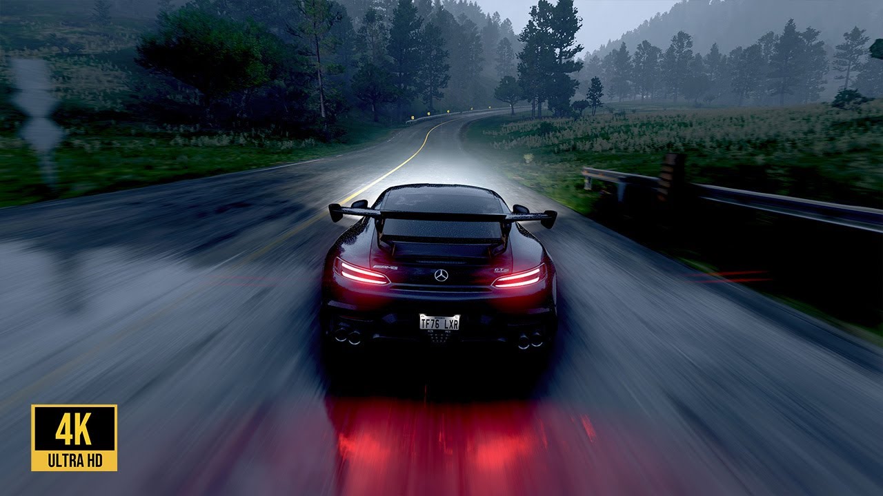 Ø𝐧𝐞𝐡𝐞𝐚𝐫𝐭 & 𝐑𝐞𝐢𝐝𝐞𝐧𝐬𝐡𝐢 - 𝐒𝐧𝐨𝐰𝐟𝐚𝐥𝐥 (𝐬𝐥𝐨𝐰𝐞𝐝) 1 hours | Night Drive W/ Mercedes AMG GT Black Series
