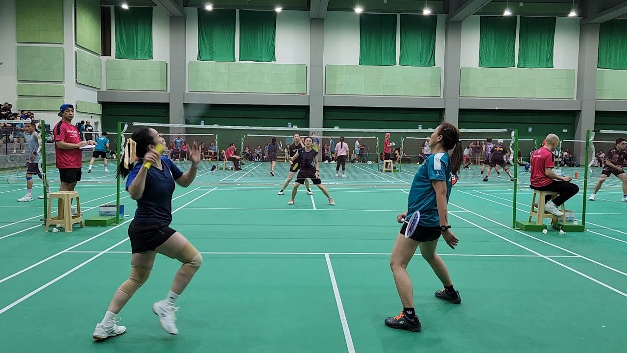 Nancy/Jingru VS Thel/Christel  (18 Apr 2025: Badmintoinks Tournament - Game 3)