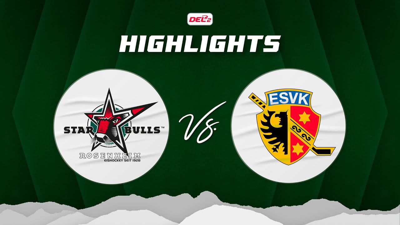 Starbulls Rosenheim vs. ESV Kaufbeuren - Game Highlights