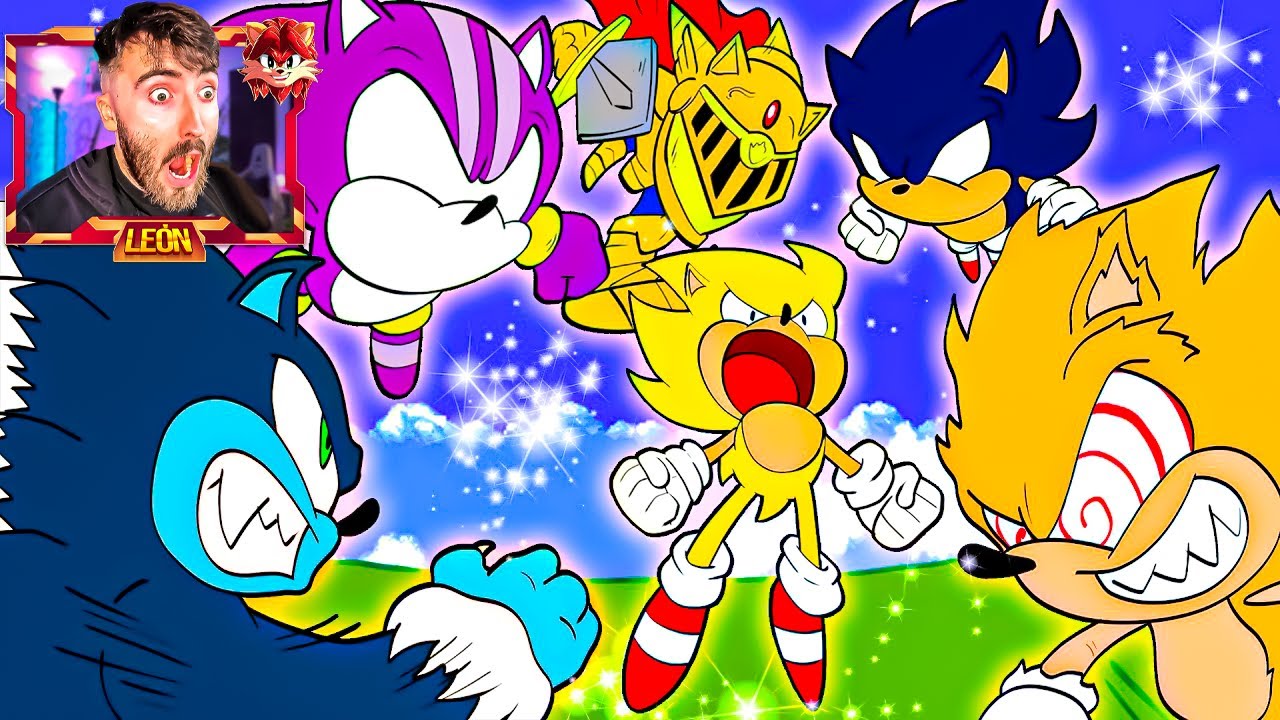 SUPER SONIC vs TODAS LAS TRANSFORMACIONES DE SONIC *MUY EPICO* 😱 LA BATALLA DEFINITIVA