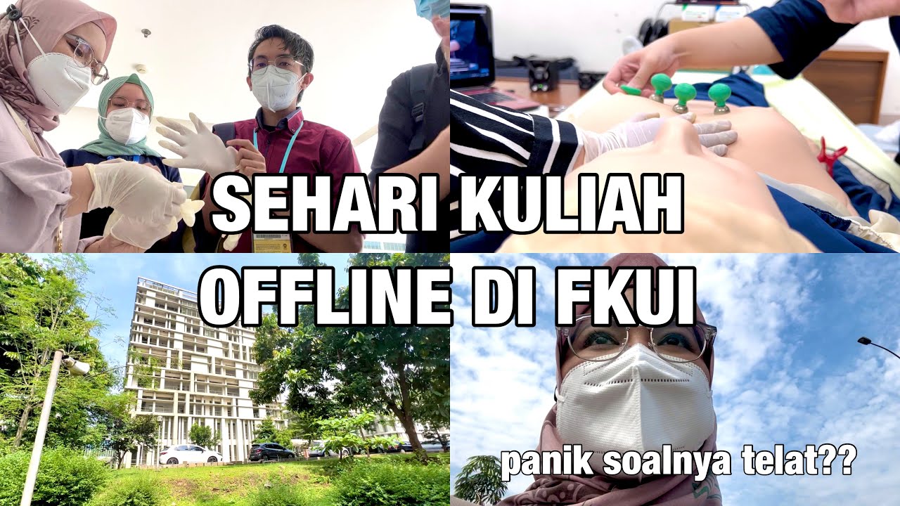 SEHARI KULIAH OFFLINE DI FKUI👩‍⚕️💛💚