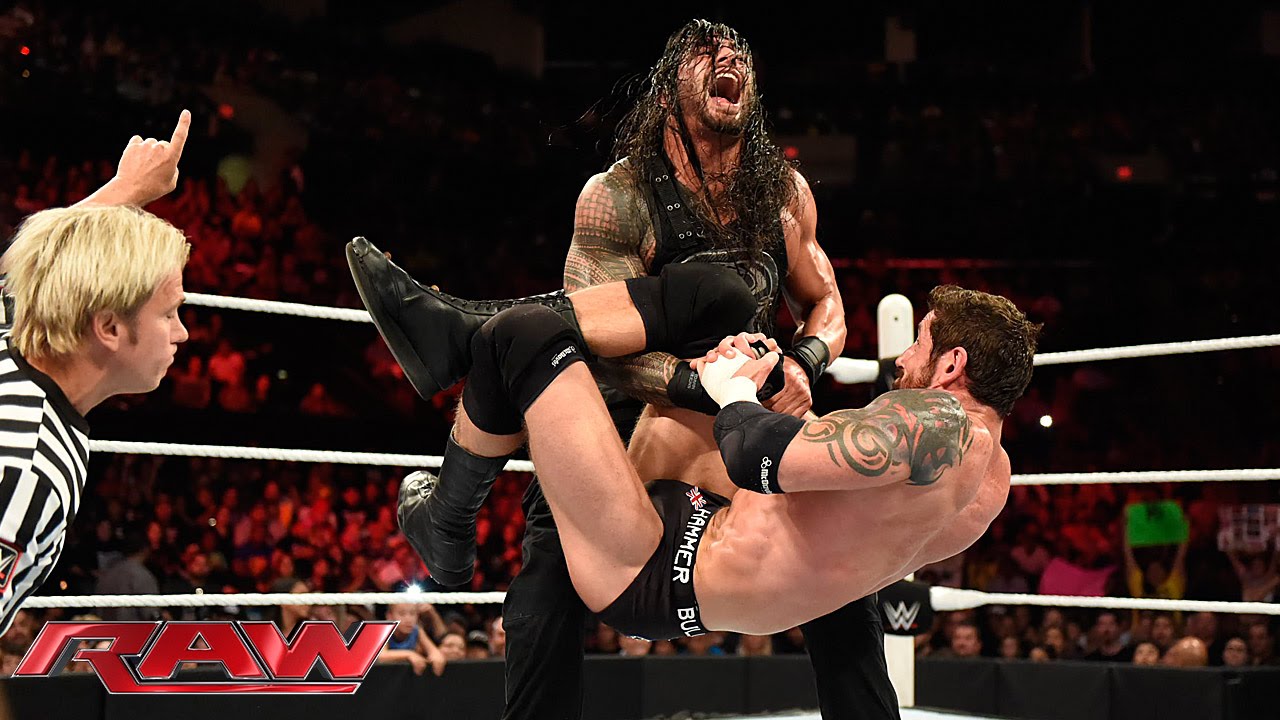 Роман Рейнс против Кинга Барретта: Raw, 1 июня 2015 г.