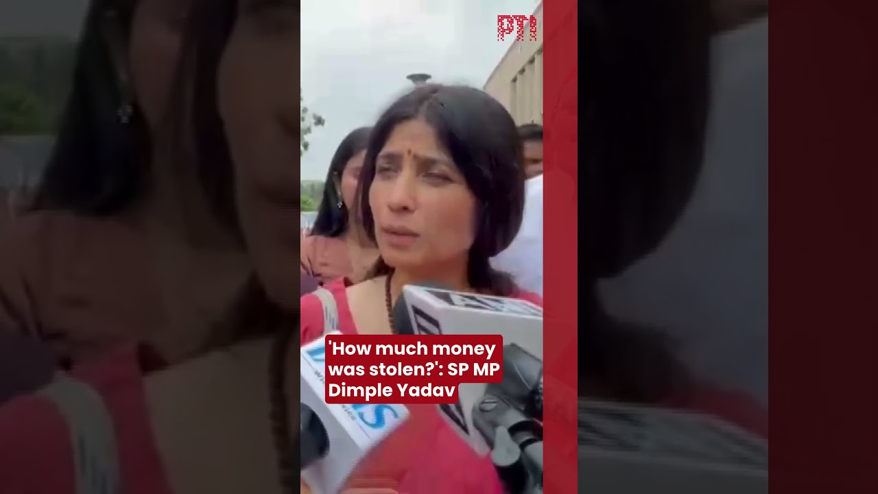 'How much money was stolen?': SP MP Dimple Yadav