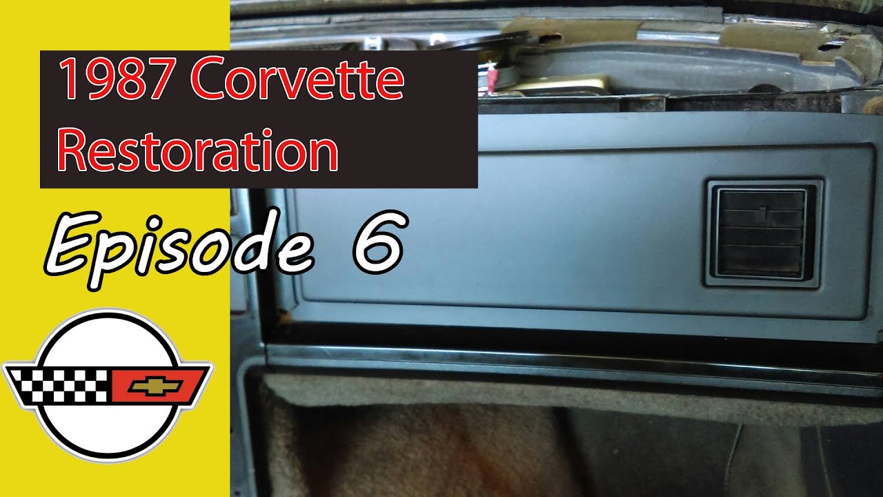 C4 Corvette weather-strip install, breadbox delete, and radiator Fan bypass