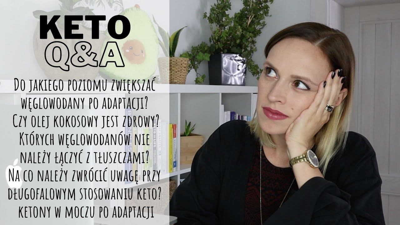 Ketony w moczu po adaptacji, low carb, łączenie węgli i tłuszczu - KETO Q&A #21