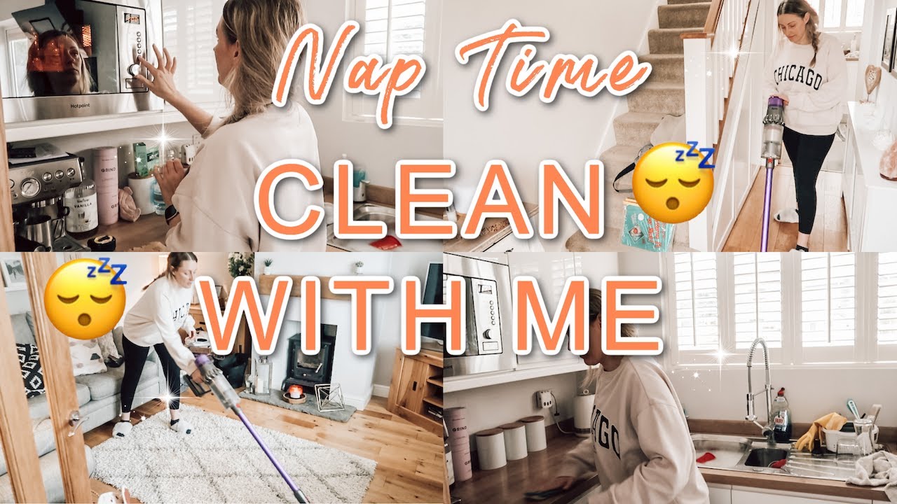 NEW ✨ CLEAN WITH ME 2022 | NAP TIME POWER HOUR SPEED CLEANING | Emma Nightingale