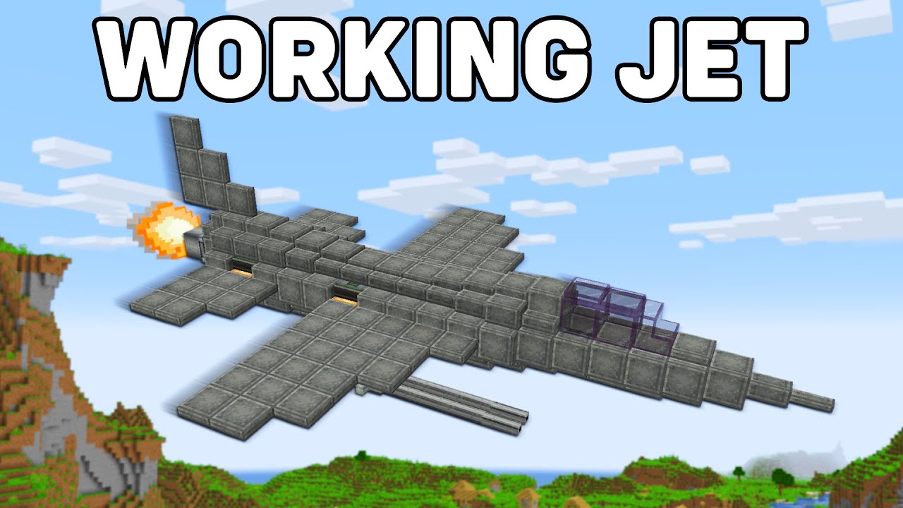 I Made a Working Fighter Jet with Create!