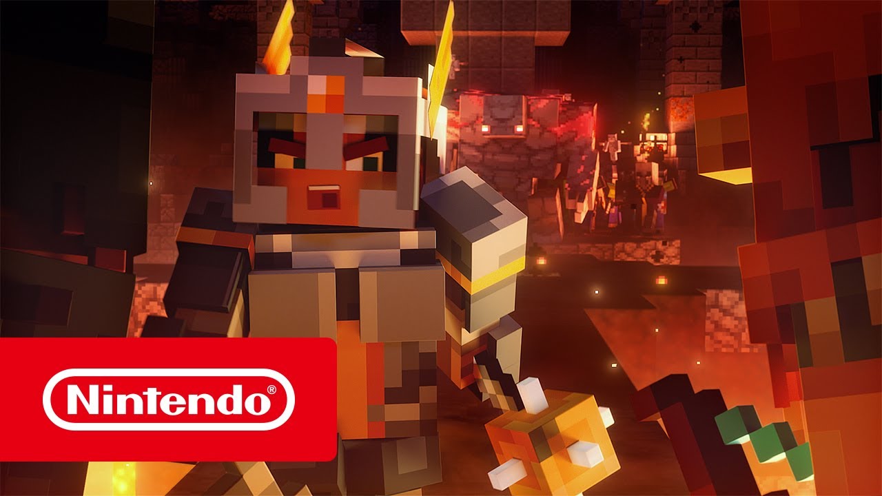 Minecraft Dungeons - Trailer de lan&ccedil;amento (Nintendo Switch)