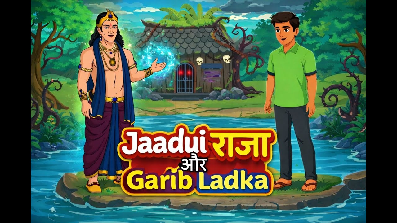 ||जादुई राजा और गरीब लड़का||Jaadui Raja aur Garib ladka||Hindi Cartoon Video Story||New Moral Story|