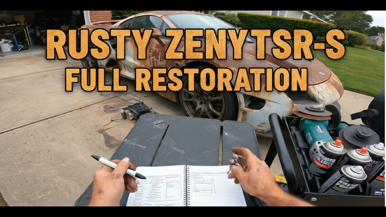 Rusty Zenvo TSR S Full Restoration | Abandoned Hypercar Rebuild & Luxury Car Transformation