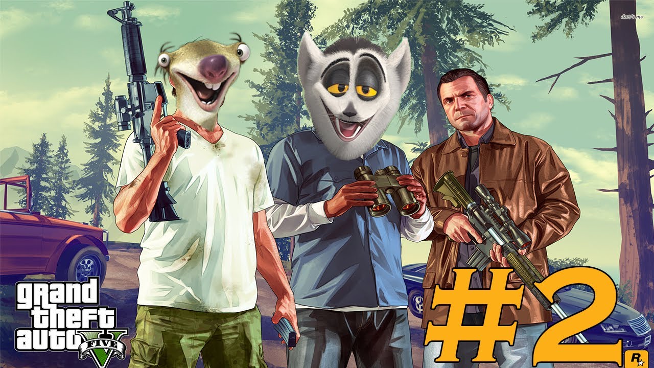 Król Julian & Sid #2 - GTA V
