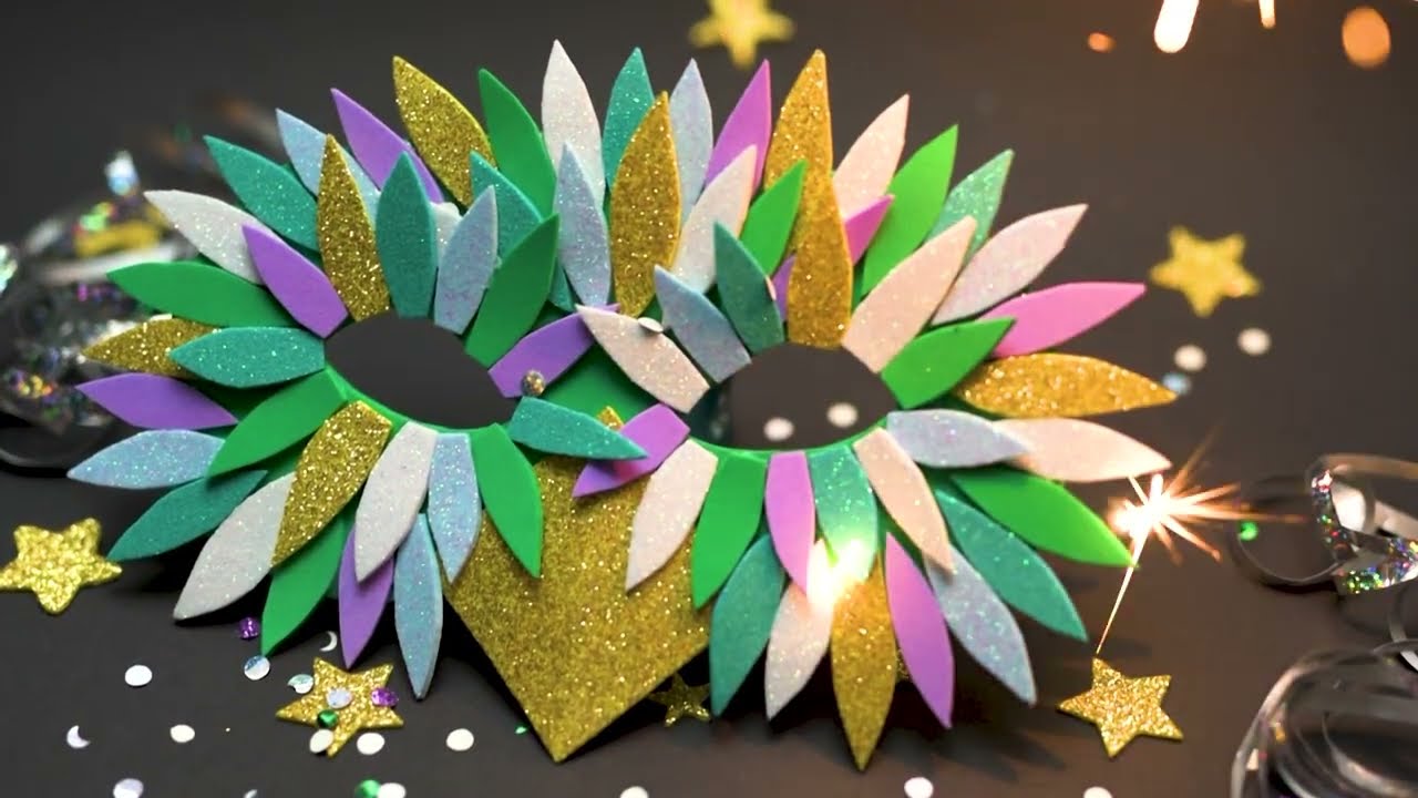Maska karnawałowa | DIY