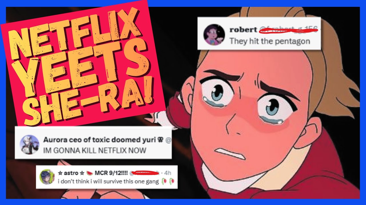Netflix YEETS the She-Ra Reboot FOREVER?! | Clownfish TV