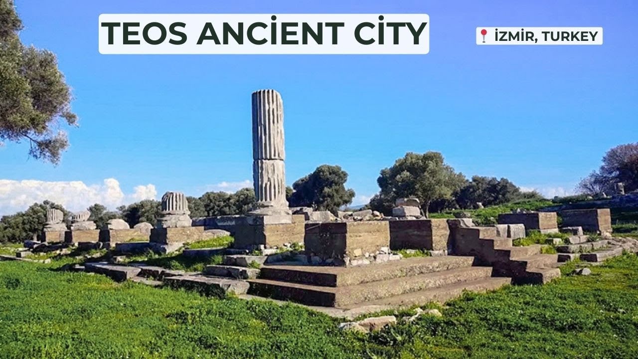 Walking Tour of Teos Ancient City | Hidden Ruins on Turkey&rsquo;s Aegean Coast #travelturkey #walkingtour