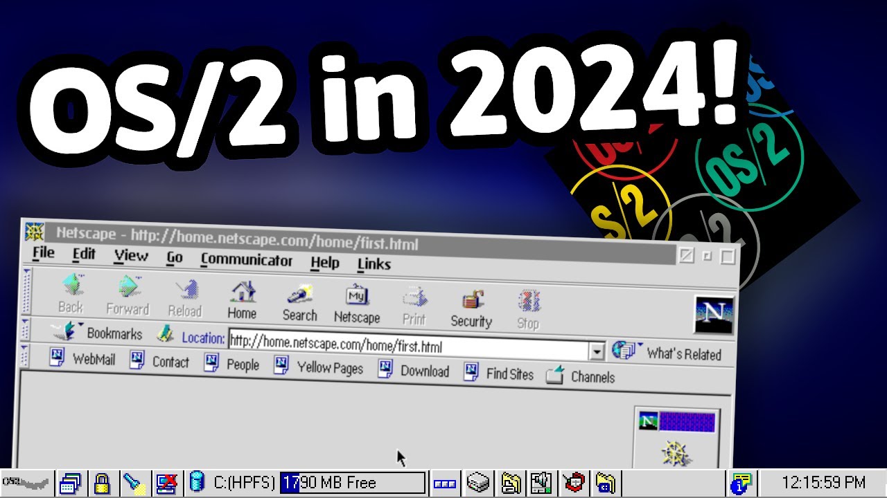 Exploring Third-Party Apps & Games for OS/2 Warp 4!