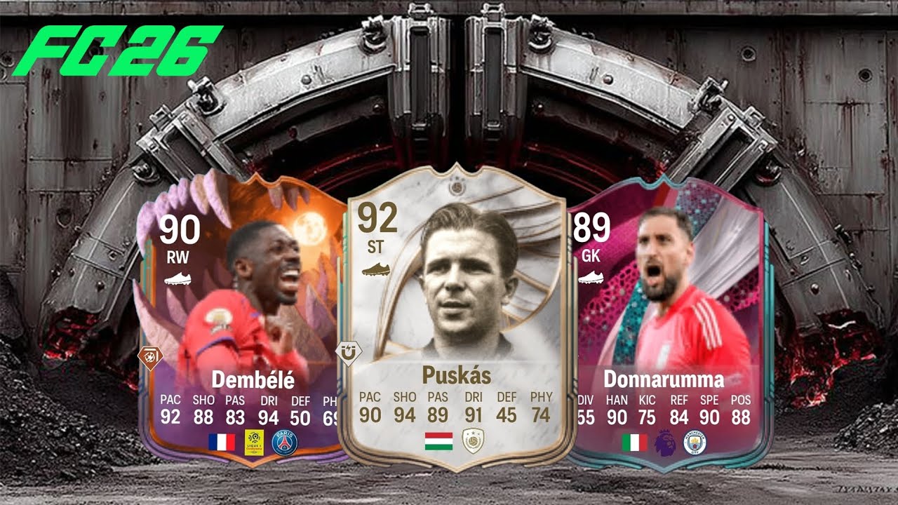 Top 🔥 European Cards in FC 26! #fifa #fc26 #games #viral #soccer #fotball #fifa26