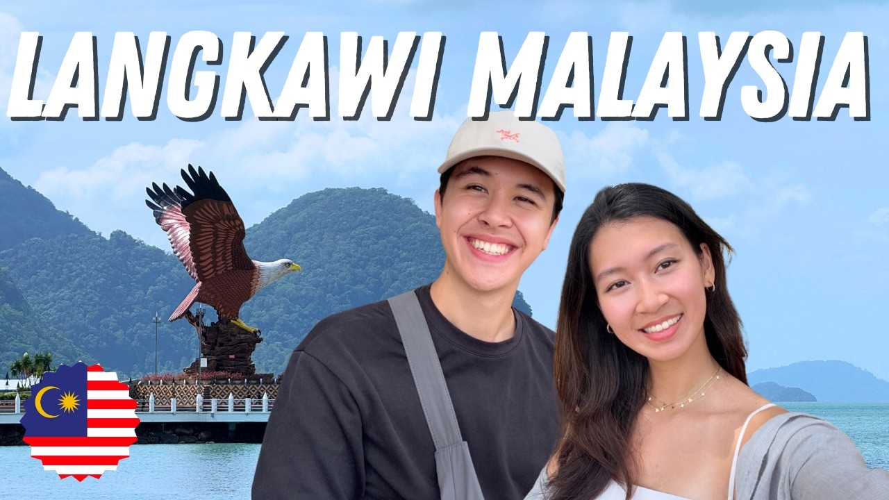 FIRST time in LANGKAWI MALAYSIA 🇲🇾 Legenda Park, Roti canai, Dataran Lang, Jetty Point and more!